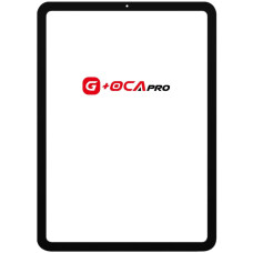 Стекло фронтальное с OCA-пленкой iPad Air 5 2022, черное оригинал G+OCA PRo