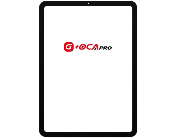 Стекло фронтальное с OCA-пленкой iPad Air 5 2022, черное оригинал G+OCA PRo