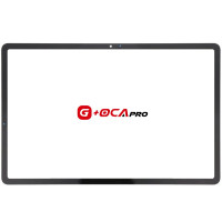 Стекло фронтальное с OCA-пленкой Samsung Tab S7+ T970/T975, черное, оригинал G+OCA PRo