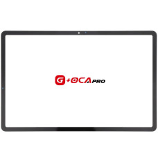 Стекло фронтальное с OCA-пленкой Samsung Tab S7+ T970/T975, черное, оригинал G+OCA PRo