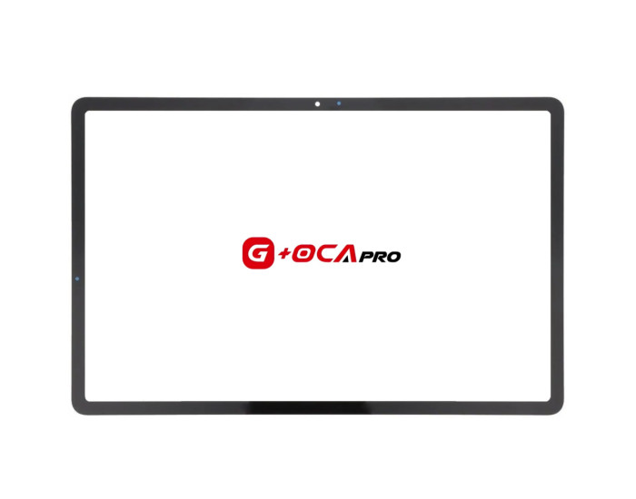 Стекло фронтальное с OCA-пленкой Samsung Tab S7+ T970/T975, черное, оригинал G+OCA PRo