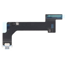 Шлейф iPad 2022, 10th, LTE, коннектора зарядки с компонентами, Blue, оригинал