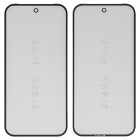 Скло фронтальне з OCA плівкою Google Pixel 9, чорне, G+OCA Pro