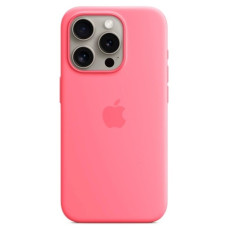 Чехол-силикон оригинал Full Soft Matte with MagSafe iPhone 15 Pro, Pink