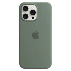 Чехол-силикон оригинал Full Soft Matte with MagSafe iPhone 15 Pro, Cypress