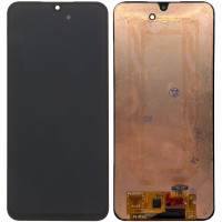 Дисплей з сенсорним екраном (модуль) Samsung A165 A16 4G /A166 A16 /A266 A26 /M166 M16, чорний, оригінал з розбирання