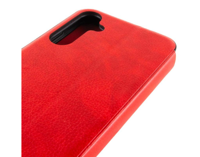 Чохол-книга шкіряний Belora Samsung A37 5G, червоний
