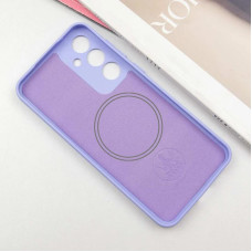 Чохол-силікон Lakshmi Full Camera with Magnetic Fit Samsung S24 Plus, бузковий