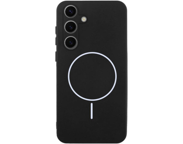 Чохол-силікон Lakshmi Full Camera with Magnetic Fit Samsung S24 Plus, чорний