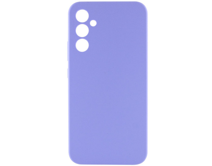 Чохол-силікон Silicone Lakshmi Full Camera Samsung S926 S24 Plus, бузковий