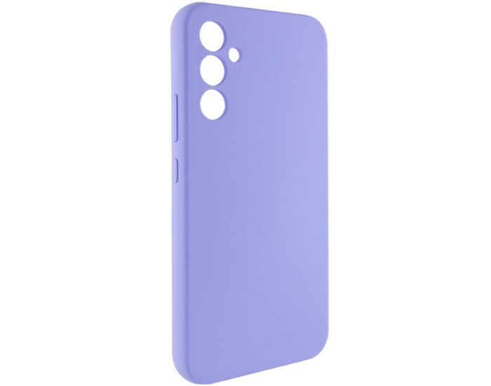 Чохол-силікон Silicone Lakshmi Full Camera Samsung S926 S24 Plus, бузковий