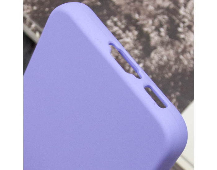 Чохол-силікон Silicone Lakshmi Full Camera Samsung S926 S24 Plus, бузковий