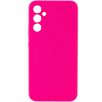 Чохол-силікон Lakshmi Full Camera Samsung S926 S24 Plus, яскраво-рожевий