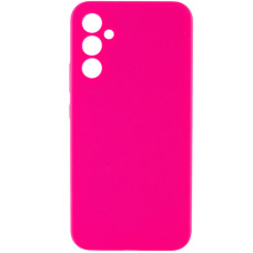 Чохол-силікон Silicone Lakshmi Full Camera Samsung S926 S24 Plus, яскраво-рожевий