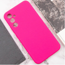 Чохол-силікон Silicone Lakshmi Full Camera Samsung S926 S24 Plus, яскраво-рожевий