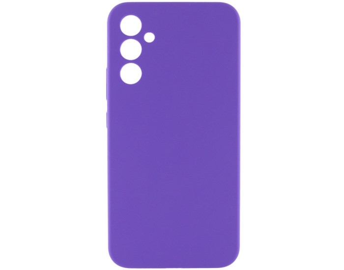 Чохол-силікон Silicone Lakshmi Full Camera Samsung S926 S24 Plus, Plum
