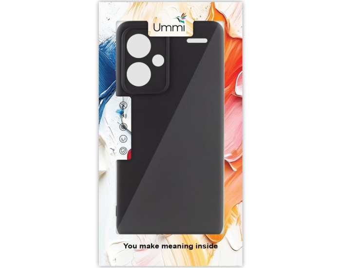 Чехол-силикон Cover Ummi Lakshmi Full Camera Xiaomi Redmi Note 13 Pro Plus (Черный / Black)
