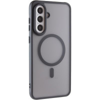 Чехол-силикон TPU Bloom with MagSafe Samsung A57 5G, Black