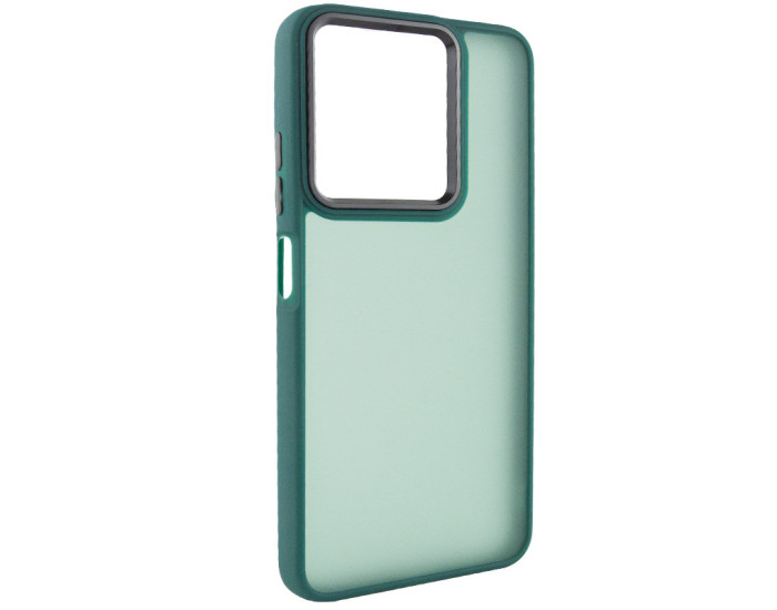 Чохол-силікон TPU+PC Lyon Frosted Infinix Hot 40, Зелений