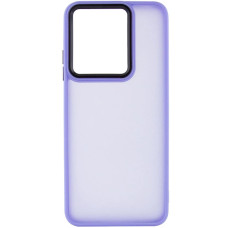 Чохол-силікон TPU+PC Lyon Frosted Infinix Hot 40, фіолетовий