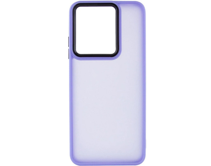 Чохол-силікон TPU+PC Lyon Frosted Infinix Hot 40, фіолетовий