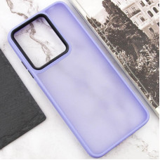 Чохол-силікон TPU+PC Lyon Frosted Infinix Hot 40, фіолетовий