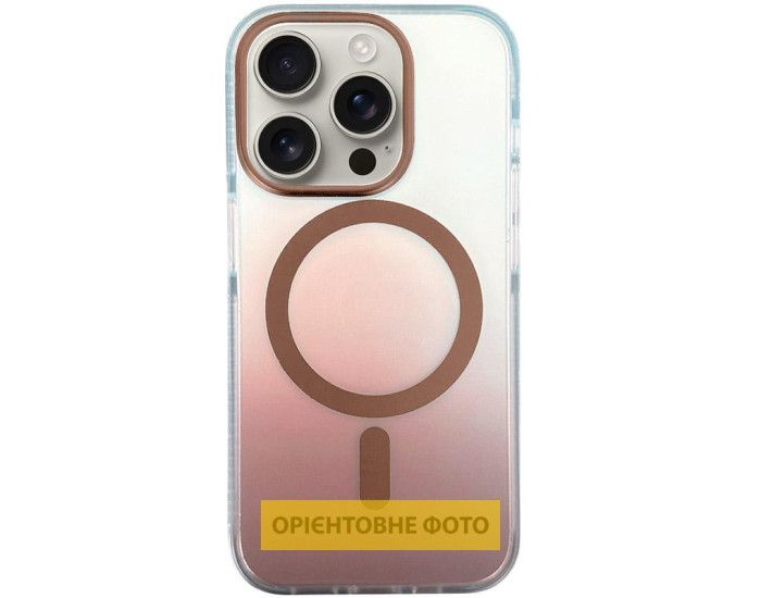 Чохол-силікон Phantom with MagSafe iPhone 17 Pro, Rose gold