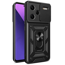 Чехол-Ударопрочный Camshield Serge Ring Xiaomi Redmi Note 13 Pro Plus, черный