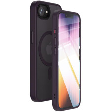 Чехол-силикон Ummi Colorful with MagSafe iPhone 16e/ 17e, темно-фиолетовый