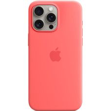 Чехол-силикон оригинал Full Soft Matte iPhone 15 Pro, Coral