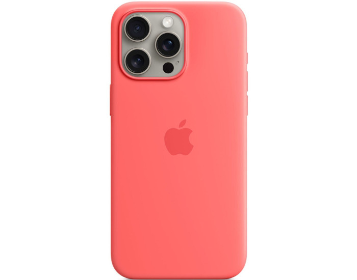 Чехол-силикон оригинал Full Soft Matte iPhone 15 Pro Max, Coral