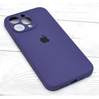 Чохол-силікон оригінал Full Camera Soft Matte iPhone 15 Pro Max, Purple