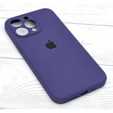 Чехол-силикон оригинал Full Camera Soft Matte iPhone 15 Pro Max, Purple