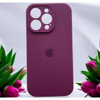 Чехол-силикон оригинал Full Camera Soft Matte iPhone 15 Pro Max, Plum