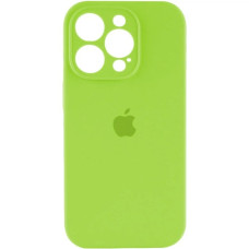 Чехол-силикон оригинал Full Camera Soft Matte iPhone 15 Pro Max, Party green