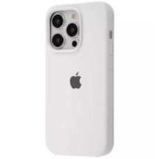 Чехол-силикон оригинал Full Soft Matte iPhone 15 Pro Max, White