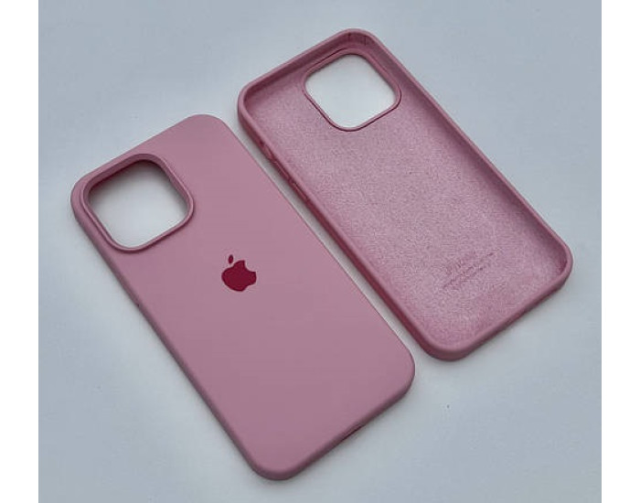 Чехол-силикон оригинал Full Soft Matte iPhone 15 Pro Max, Pink