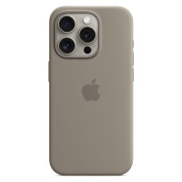 Чехол-силикон оригинал Full Soft Matte iPhone 15 Pro Max, Pebble