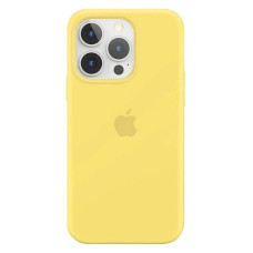 Чехол-силикон оригинал Full Soft Matte iPhone 15 Pro Max, New yellow