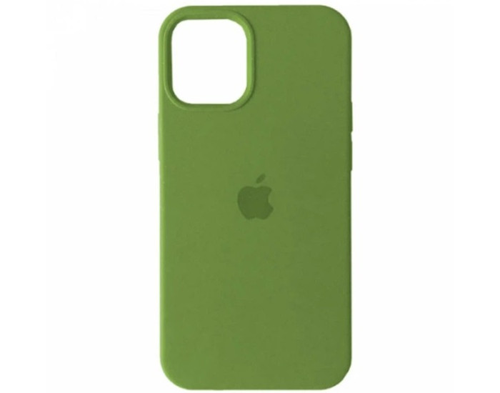 Чехол-силикон оригинал Full Soft Matte iPhone 15 Pro Max, Green