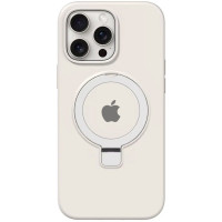 Чохол-силікон оригінал Full Protective with Ring iPhone 15 Pro Max (Білий / White)