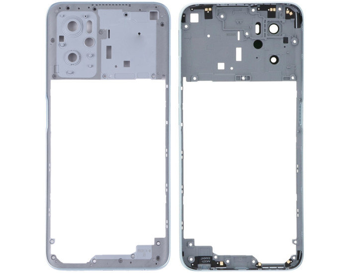 Рамка корпуса Oppo A76 /A36 /A96, голубая