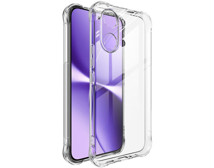 Чохол-силікон Getman Ease logo посилені кути Xiaomi Poco X8 Pro Max, Прозорий