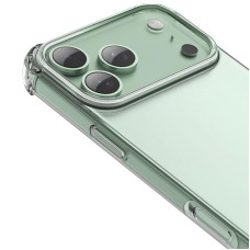 Чехол-силикон Getman Ease logo усиленные углы iPhone 17 Pro Max, прозрачный