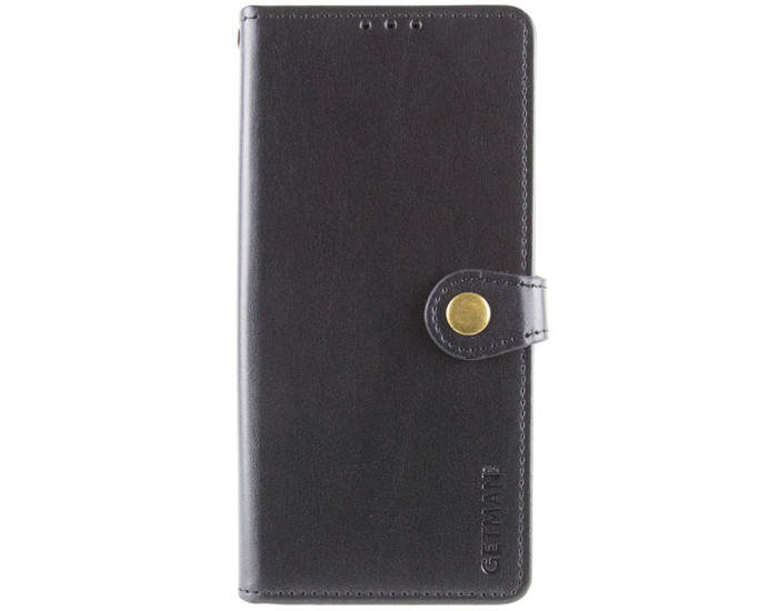Чохол-книга шкіряний Getman Gallant Xiaomi Poco X8 Pro Max, чорний