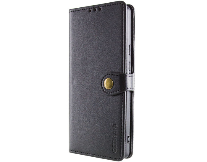 Чохол-книга шкіряний Getman Gallant Xiaomi Poco X8 Pro Max, чорний