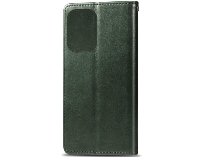 Чохол-книга шкіряний Getman Gallant Xiaomi Poco X8 Pro Max, Зелений