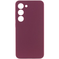 Чохол-силікон Cover Lakshmi Full Camera Samsung Galaxy S22 марсала