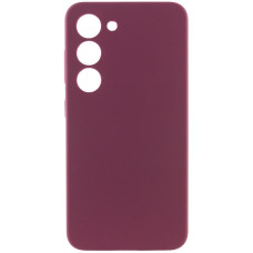 Чохол-силікон Cover Lakshmi Full Camera Samsung Galaxy S22 марсала