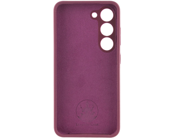 Чохол-силікон Cover Lakshmi Full Camera Samsung Galaxy S22 марсала
